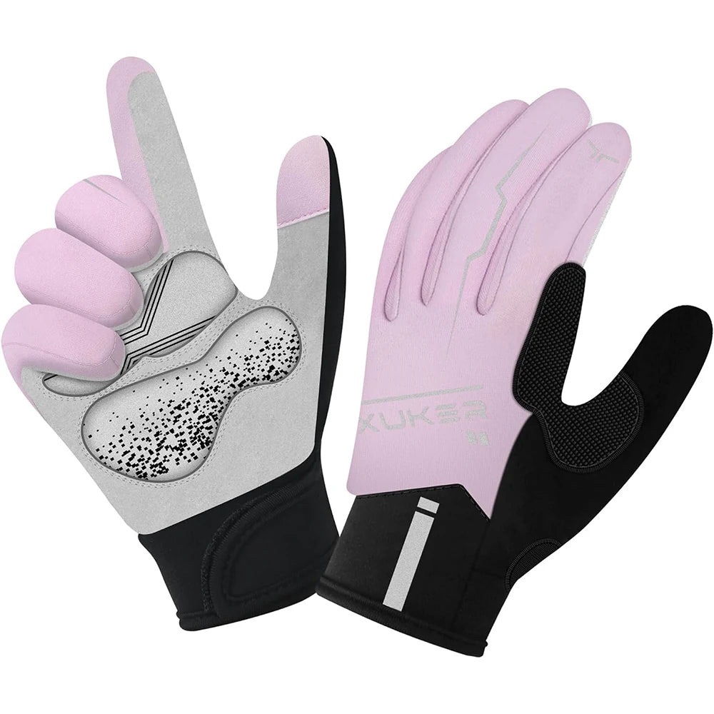 Xuker Neoprene Insulating Paddle Boarding Water Gloves For SUP - Thistle Pink
